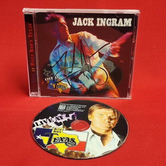 Jack Ingram Live At Billy Bobs Texas CD 2003 Signed - Picture 7 of 8
